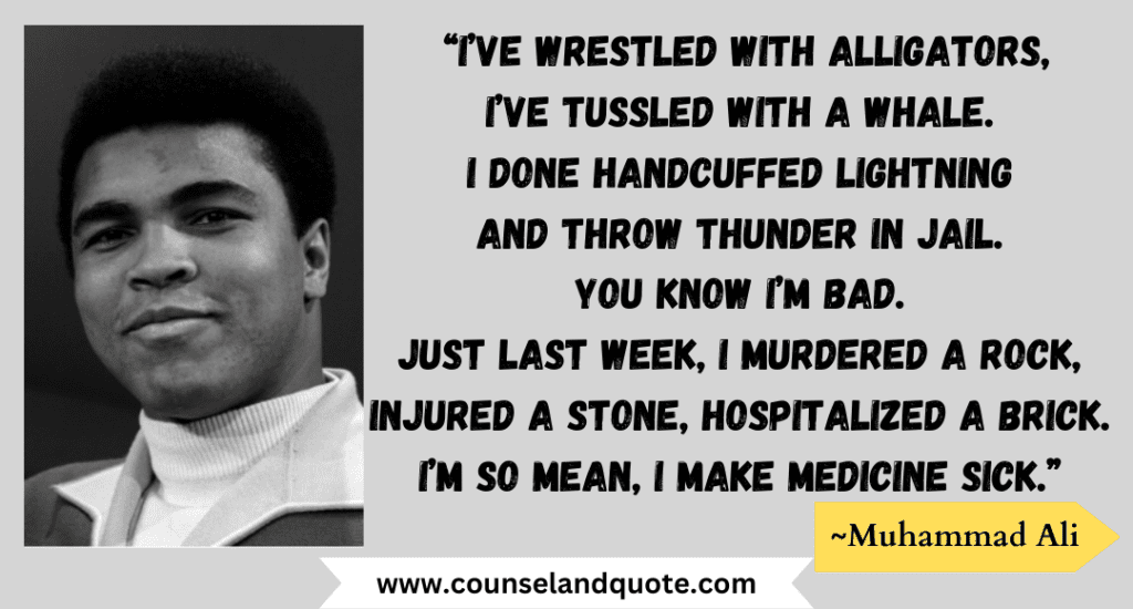 Famous Muhammad Ali Quotes Wallpapers