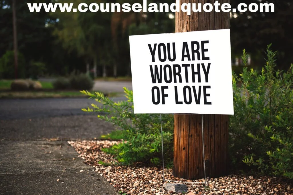 how to know your self worth