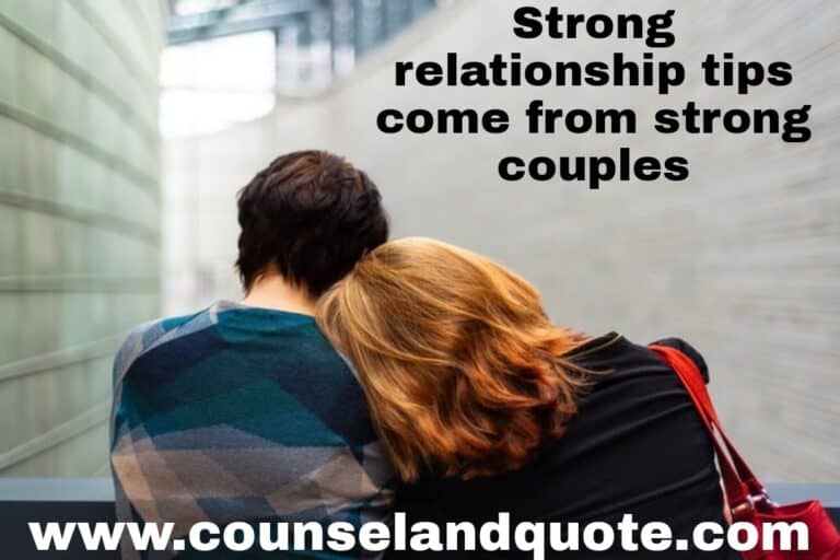 strong relationship tips