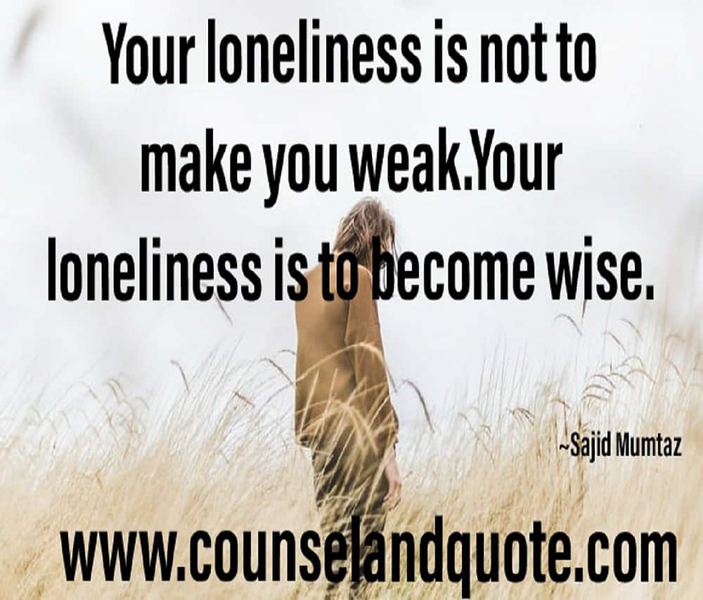 quotes on feeling alone 30