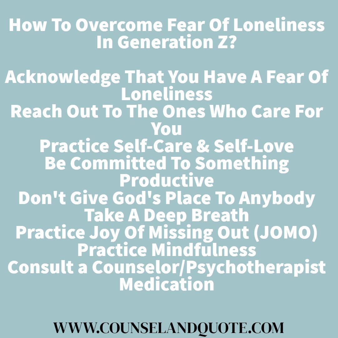Fear Of Loneliness 14