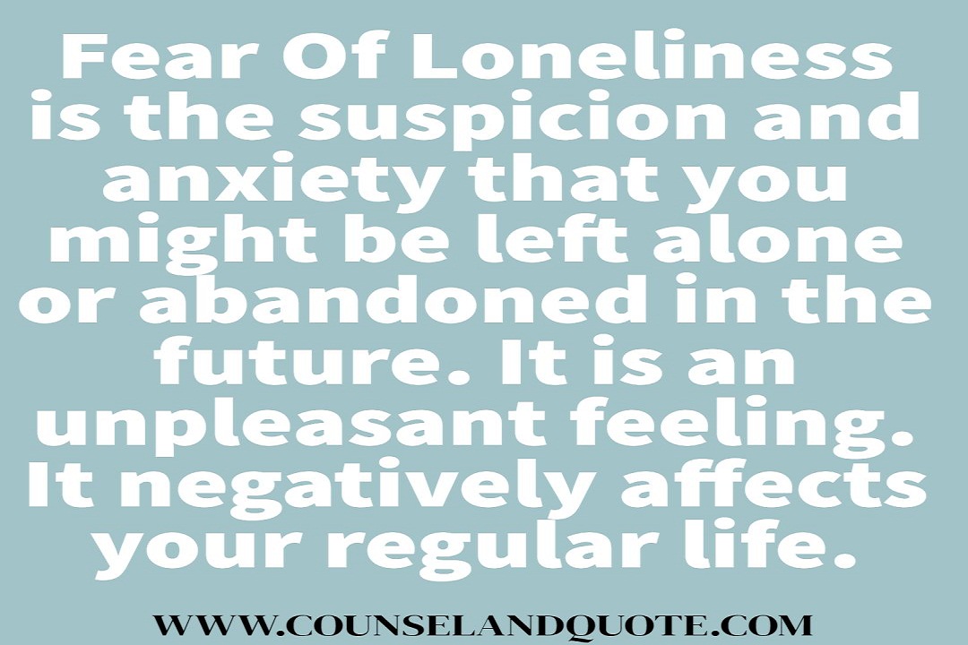 Fear Of Loneliness 2