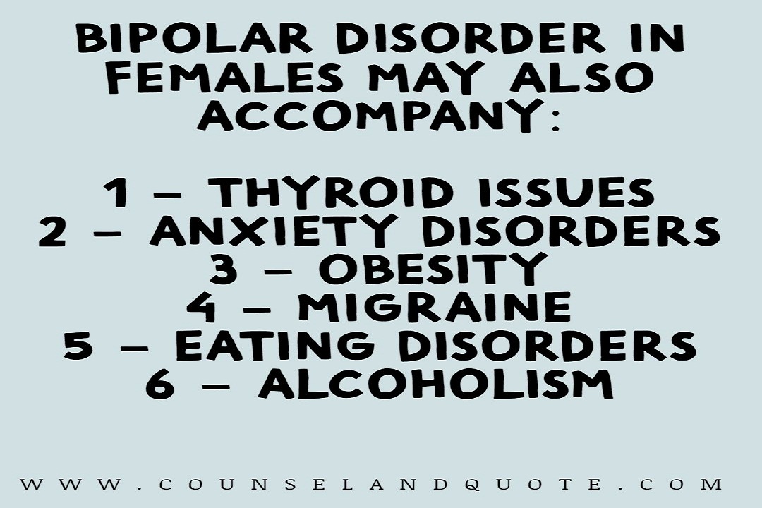 Bipolar Disorder Symptoms In Females 5