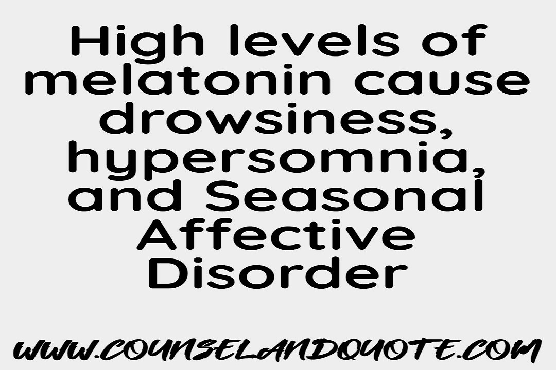 Seasonal Affective Disorder Causes 6