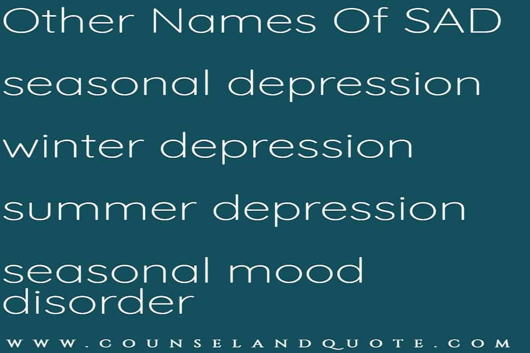 Seasonal Affective Disorder Symptoms 3