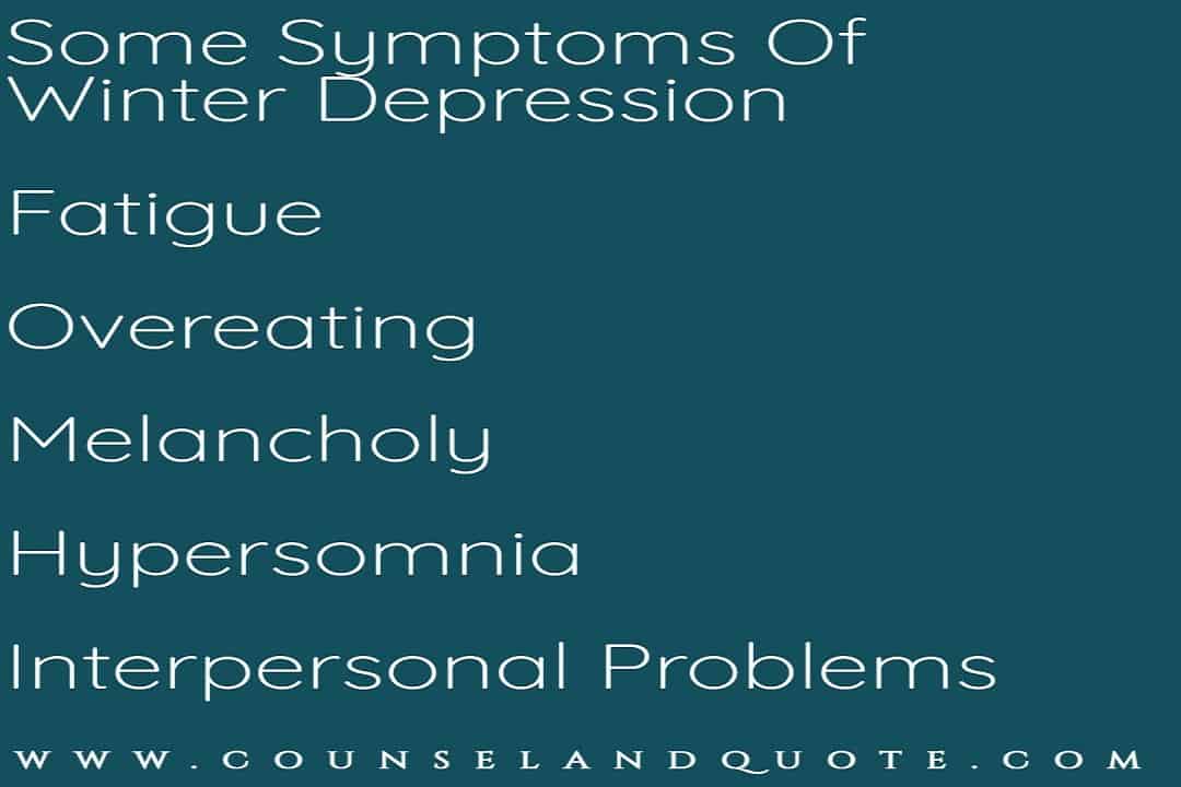 Seasonal Affective Disorder Symptoms 7