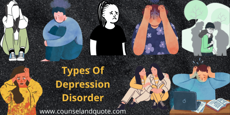 Types Of Depression Disorder