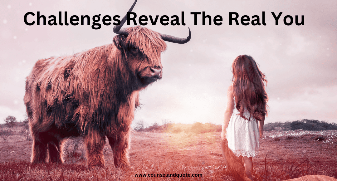 Challenges Reveal The Real You