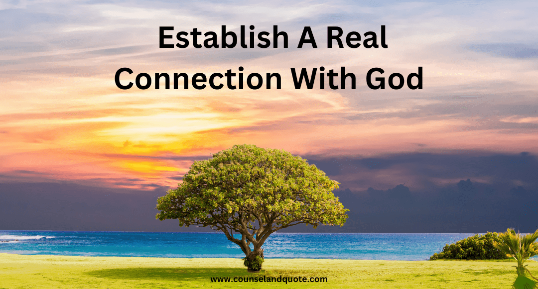 Connect with God