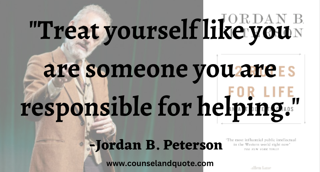 2 Treat yourself like you are someone you are responsible for helping.