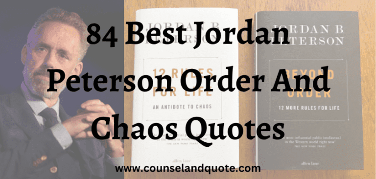 84 Best Jordan Peterson Order And Chaos Quotes