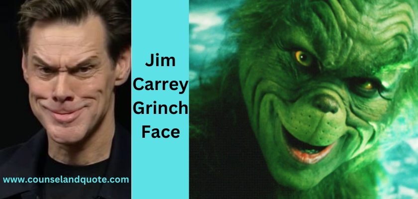 Jim Carrey Grinch Face