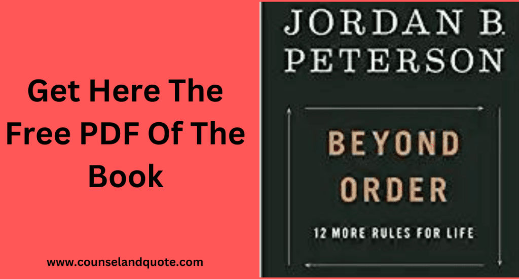 Jordan Peterson Book 12 More Rules For Life- Beyond Order