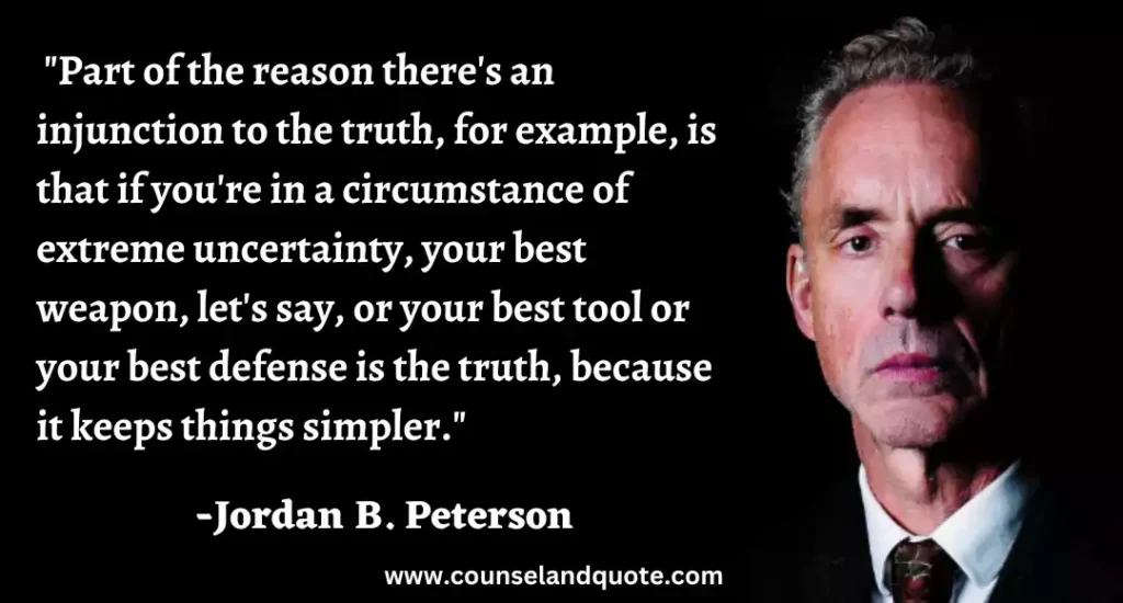 143 Part of the reason there's an injunction to the truth