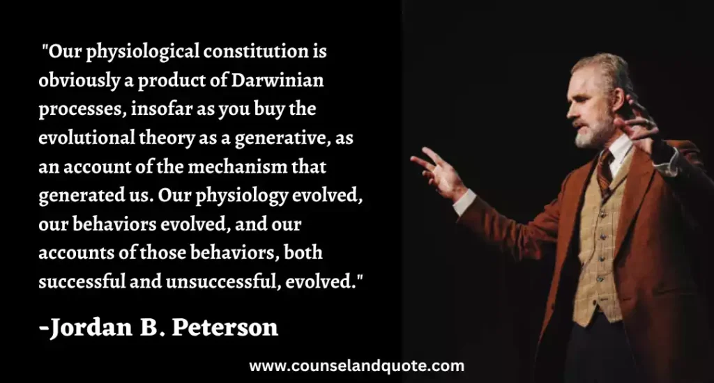 169 Our physiological constitution is obviously a product of Darwinian processes