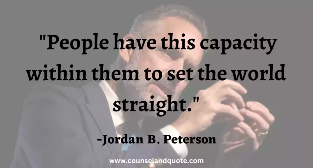 5 People have this capacity within them to set the world straight
