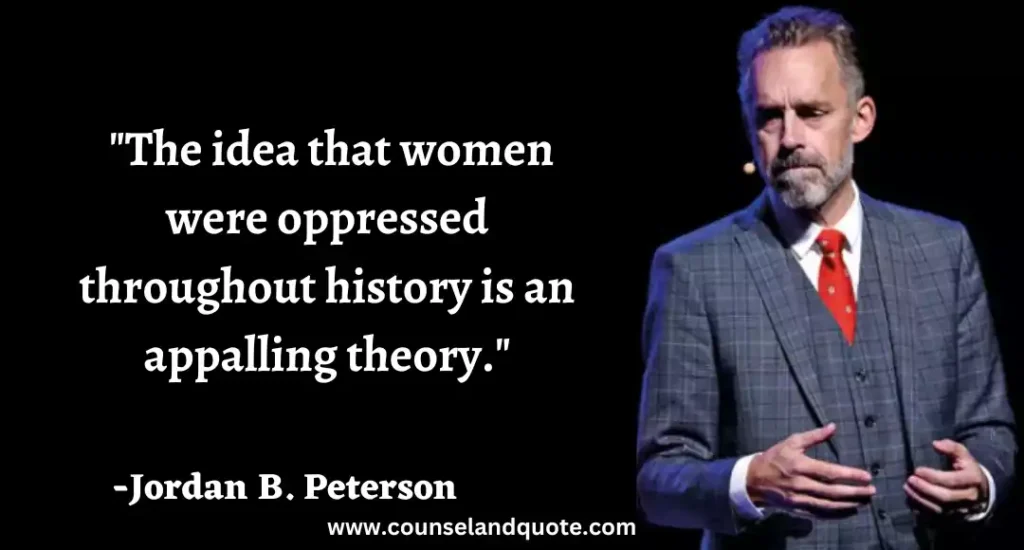 62 The idea that women were oppressed throughout history is an appalling theory