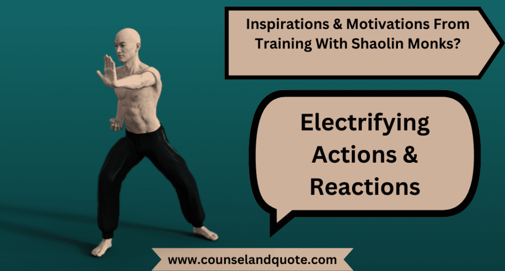 Electrifying Actions & Reactions