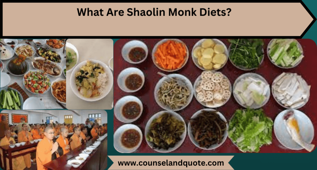Shaolin Monk Diets