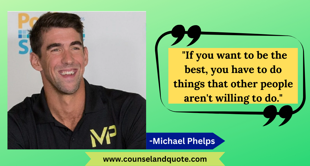 2 If you want to be the best, you have to do things that other people aren't willing to do.