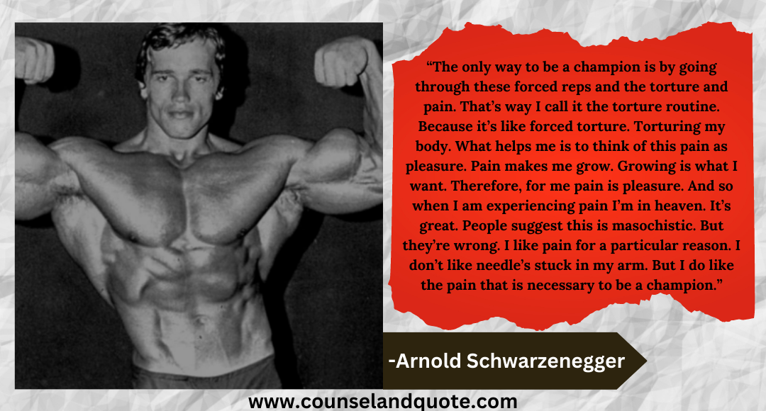 Arnold Schwarzenegger Quotes Gym