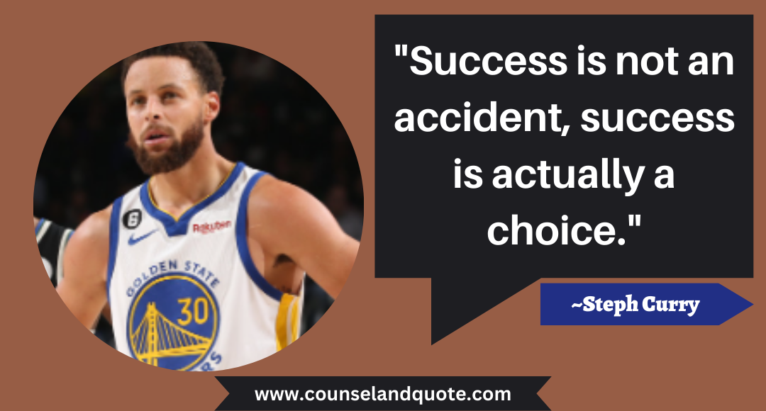 35 Success is not an accident, success is actually a choice.