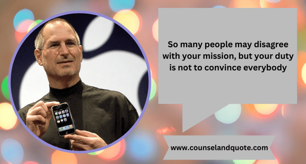 4- Focus on your mission