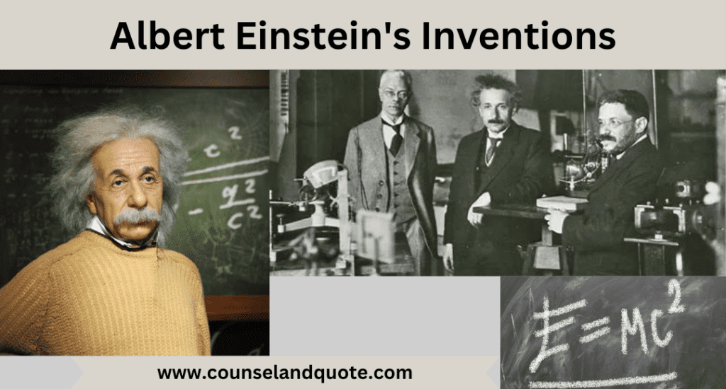 Albert Einstein's Inventions