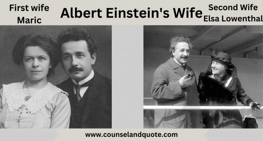Albert Einstein's Wife