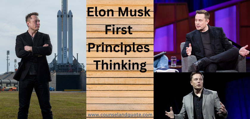 Elon Musk First Principles Thinking