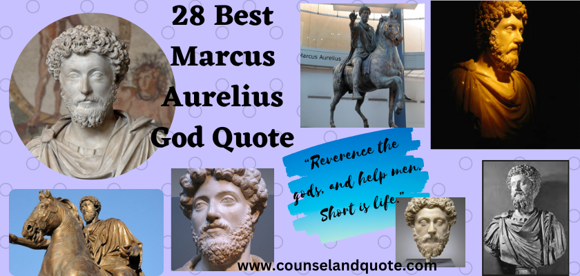 Marcus Aurelius God Quote