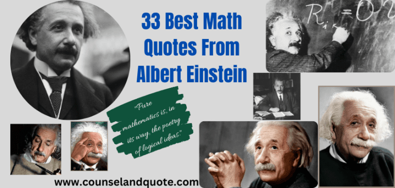 Math Quotes From Albert Einstein