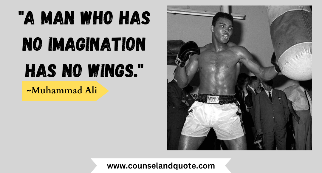 2 A man who has no imagination has no wings.