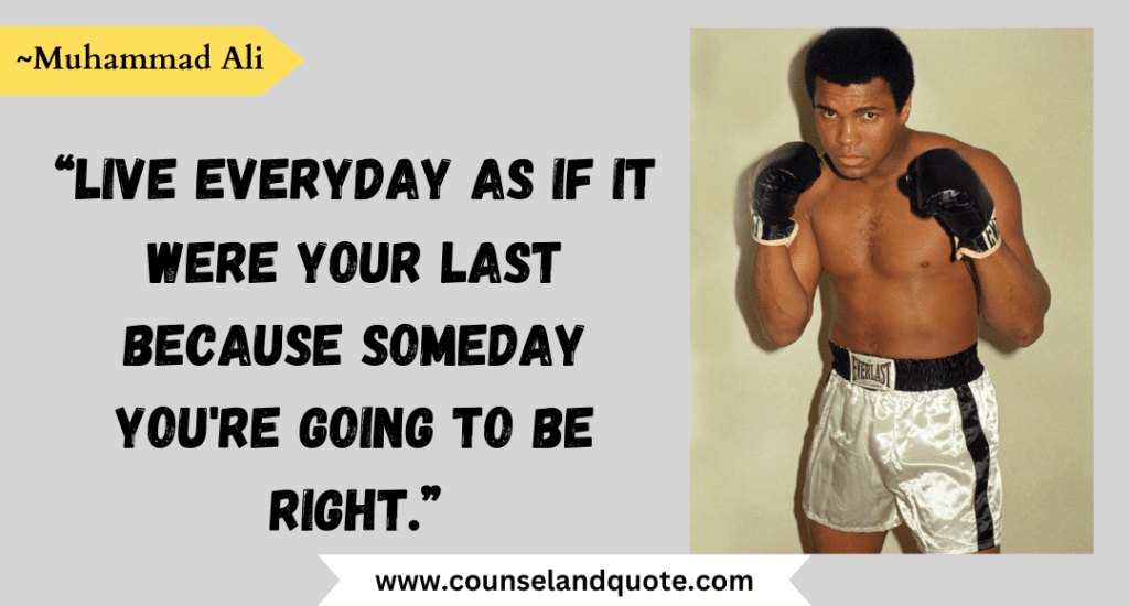 81 Famous Muhammad Ali Quotes & Wallpapers