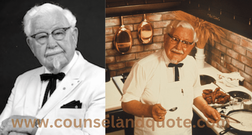 Colonel Sanders story of success