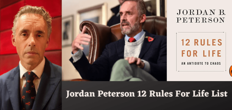 Jordan Peterson 12 Rules For Life List