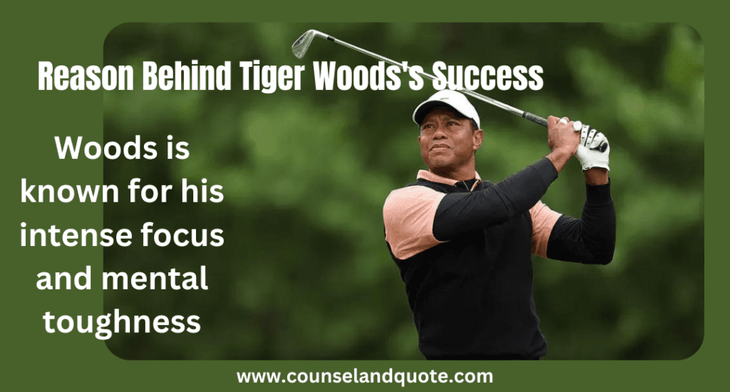 Tiger Woods's Success