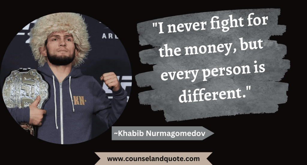 85 Best Khabib Nurmagomedov Quotes & Wallpaper