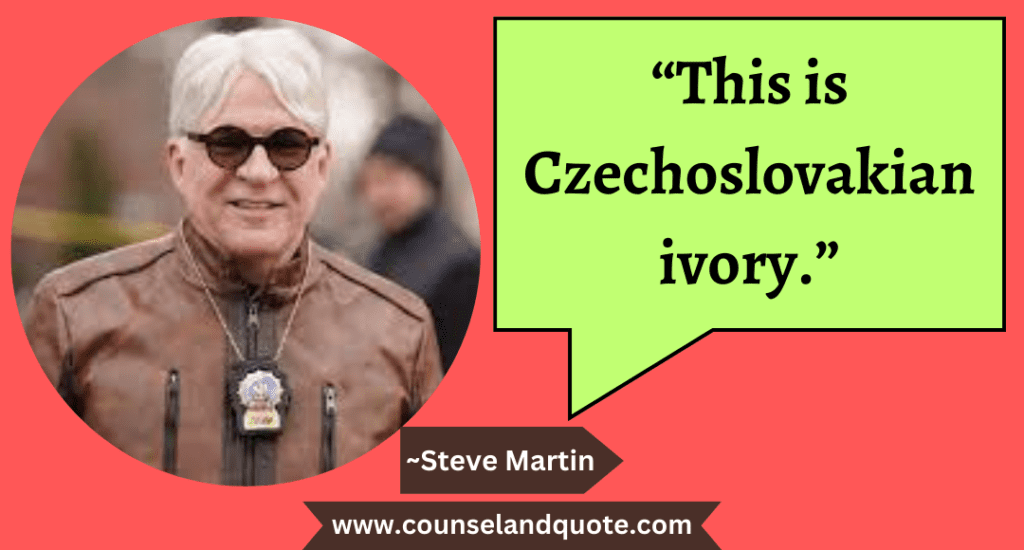 81 “This is Czechoslovakian ivory.”