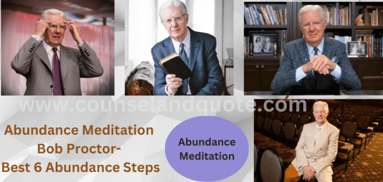 Abundance Meditation Bob Proctor