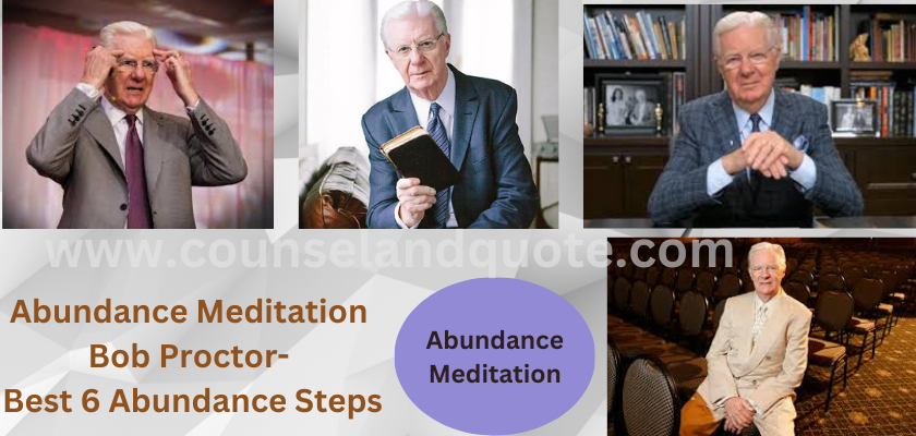 Abundance Meditation Bob Proctor