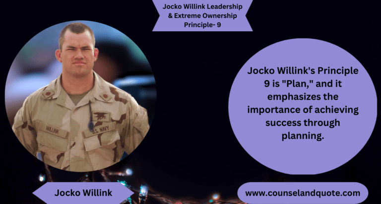 12 Jocko Willink Leadership & Extreme Ownership Principles