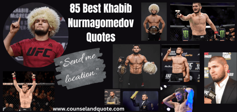 Khabib Nurmagomedov Quotes