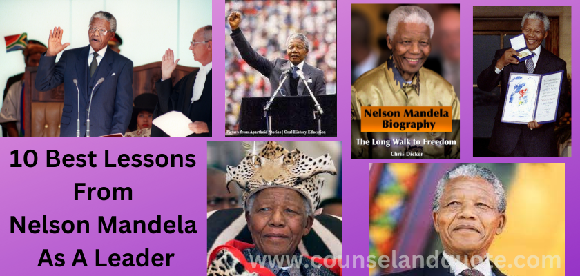 Nelson Mandela As A Leader