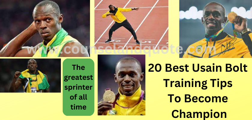Usain Bolt Training