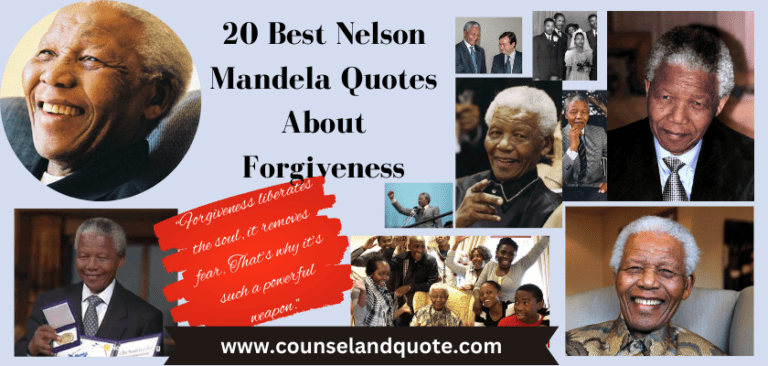 Nelson Mandela Quotes About Forgiveness