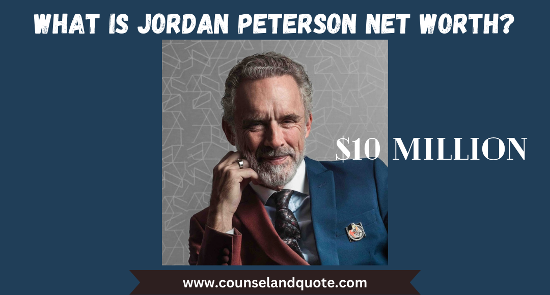 What Is Jordan Peterson Net Worth 2023| Best Research