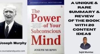 The Power Of Your Subconscious Mind By Dr Joseph Murphy| Book Summary With 20 Mental Paradigms