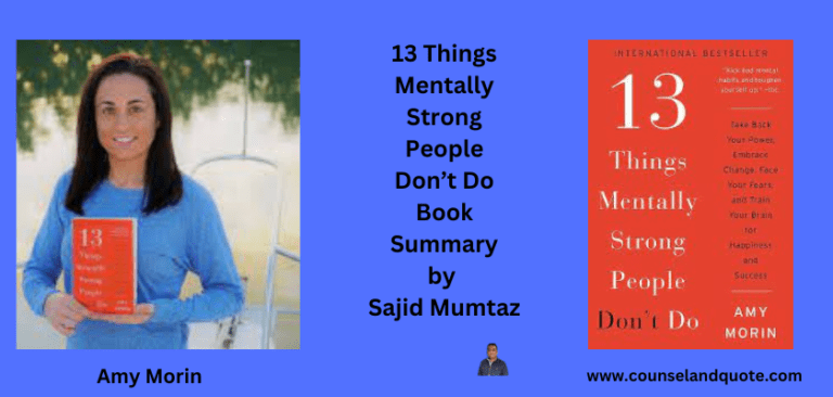 13 Things Mentally Strong People Don't Do Summary