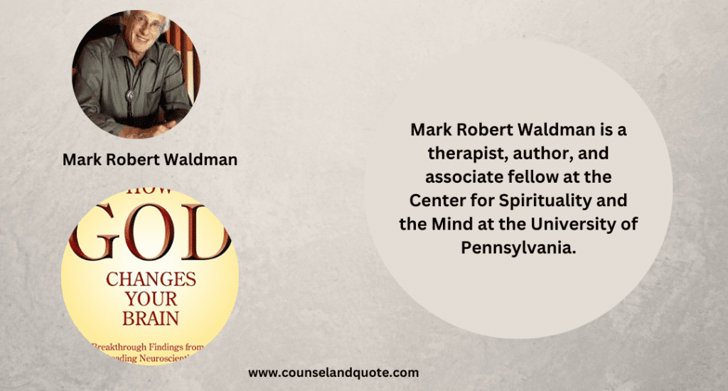Who is Mark Robert Waldman